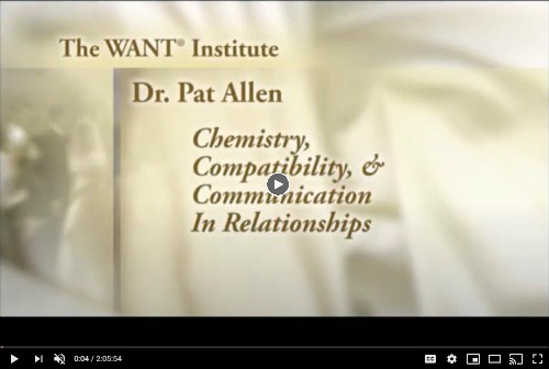 Chemistry. Compatibility and Communication YouTube Dr. Pat Allen